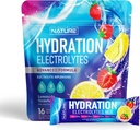 Elektrolytes Toz Hydration Packets – Recovery Drink Mix with sodyum, Pyum, Magnezyum, Kalsiyum, C & çinko – Sugar Free, Keto, Non GMO & Vegan – Strawberry Lemonade – 16 Sticks
