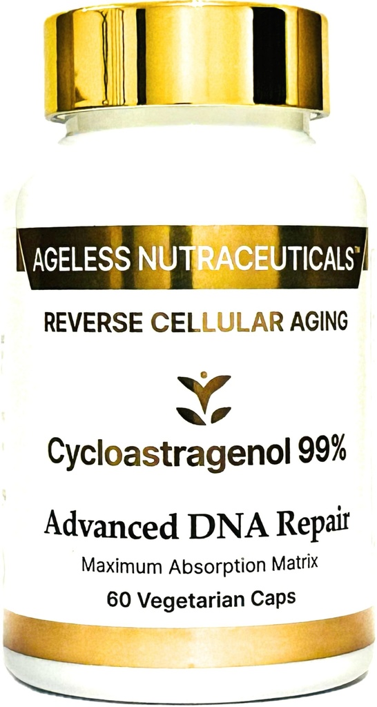 Cycloastragenol 20mg | 99% Pure | 10X Absorption by Triple-Layer Absorption Matrix™ for Superior DELIVERY (est. 10x absorbtion Higher Than unenhanced Cag)