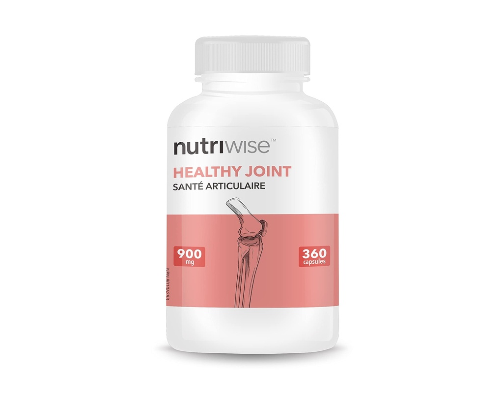 Nutriwise Healthy Joint 900mg (Glucosamine + Chondroitin + Msm) 360 Capsules