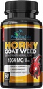 Horny Goat Weed Extra Strength w. Maca, L-Arginine, BTC, Boost Performansı, Stamina, Enerji, Non-GMO, 60 Capsules