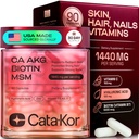 Cata-Kor Hair Skin and Nails Βιταμίνες για γυναίκες – Biotin Collagen Hair Supplement 