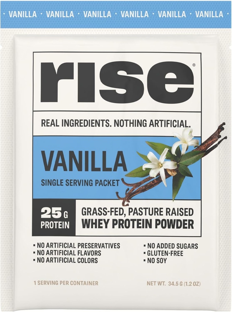 Rise Grass-Fed Whey Protein Powder - Βανίλια 