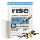Rise-Fed Whey Protein Tozu - Vanilla | 25g Protein Yapay Flavors, Colors veya Preservatives - Sugar Free, Gluten-Free, Soy Free (Single Service, 1 Pack)