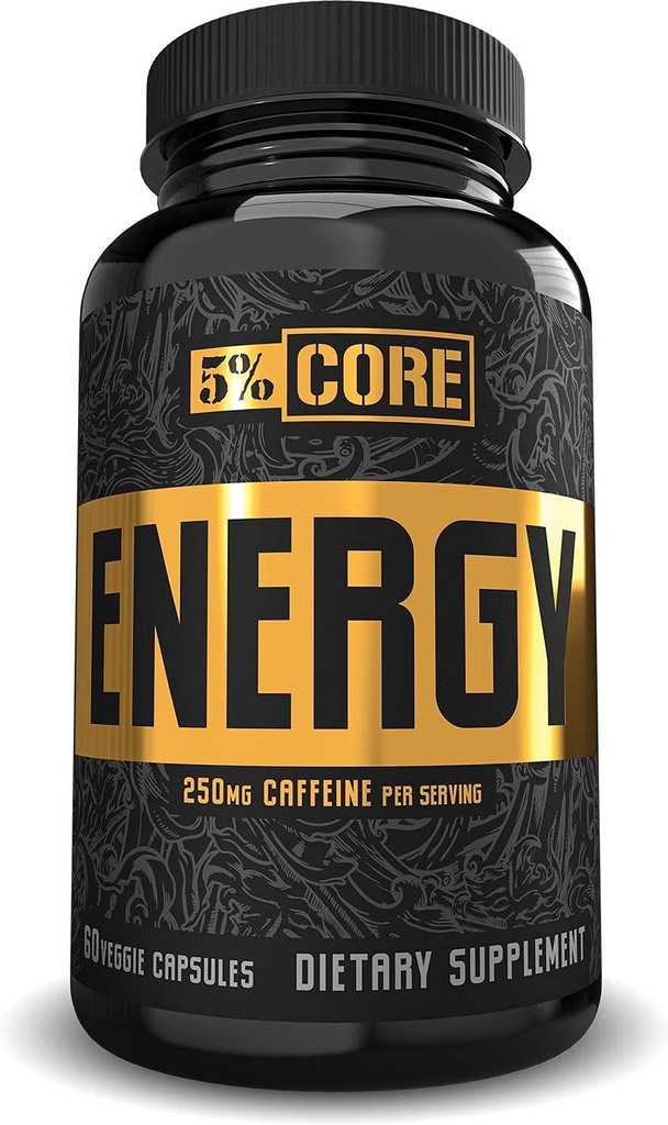% 5 Beslenme -% 5 CoreEnergy - 60 Veggie Capsules