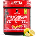 Erkek ve Kadınlar için Altı Yıldız Pre-Workout Toz, Pink Lemonade (30 Hizmet) - Preworkout Patlama 2.0 Enerji Tozu Beta-Alanine & Caffeine ile Mix - Spor Beslenme Tamam Ürünler