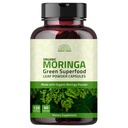 Organik Moringa Capsules 120 Capsules 1000 mg - Metabolism, & Immune Support Nutrient-Rich Superfood | Non GMO and Gluten Freefood