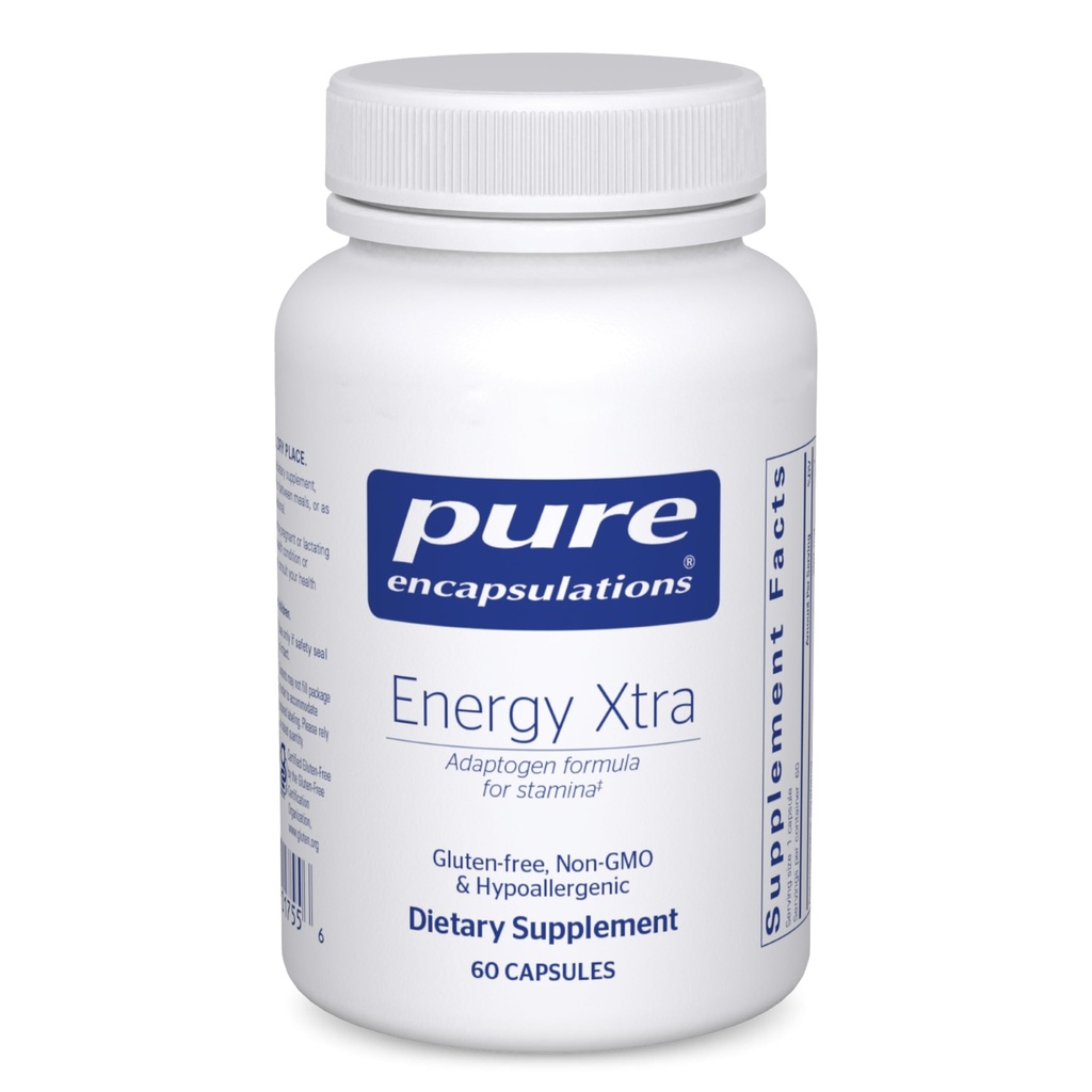Saf Encapsulations Energy Xtra | Stamina için Adaptogen Formula* | 60 Capsules