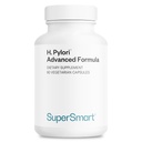 Supersmart H. Pylori Advanced Formula (Mastic Gum, Probiotics & Prebiotic) - Complete Action | Made in USA | Non-GMO & Gluten Free - 60 Vegetarian Capsules