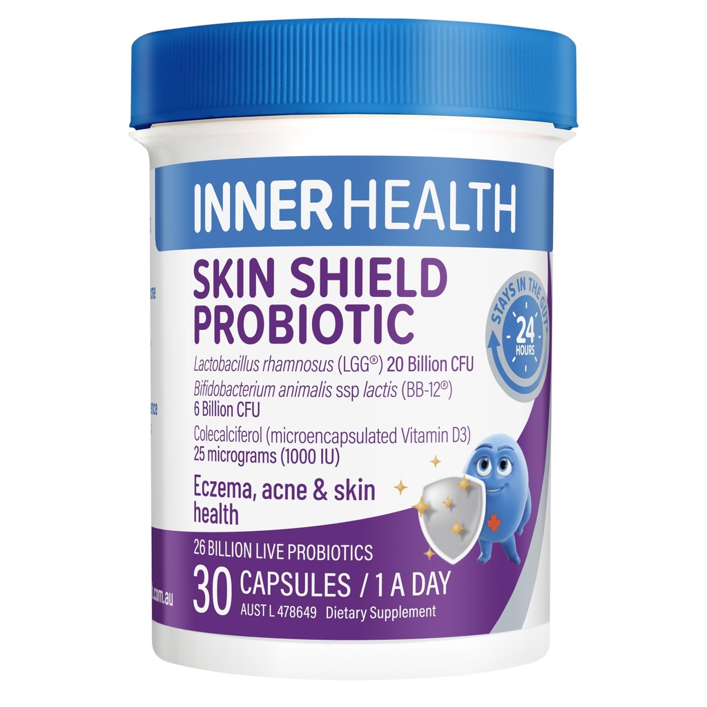Inner Health Eczema Shield 30 Capsules