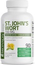 Bronson St. John's Wort 700 MG, Hipericum Perforatum Destekleri Olumlu Bir Mood - Non-GMO, 90 Vegetarian Capsules