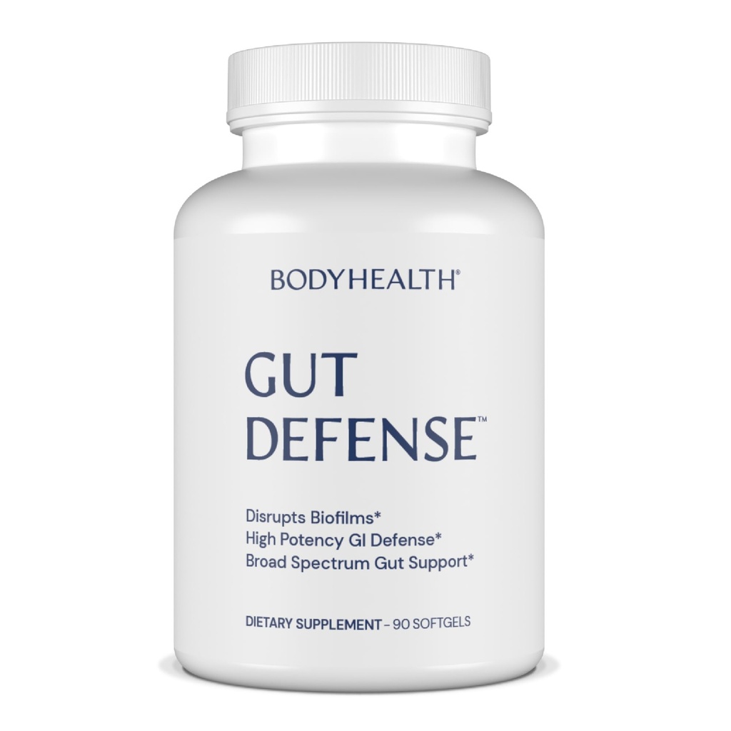 BodyHealth Gut Defense PerfectAmino ile Gut Health Support for Women and Men, GI Support Supplement - 90 Softgels