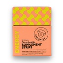Dissolvable Energy Strips – Natural Green Coffee, L-Theanine, B12, Ginseng – Fast Acting, Jitter-Free Caffeine Alternative – Fresh Mint Flavor – On-the-Go Energy Boost – 30 Strips