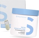 ZitSticka Vitamini Cystic Acne w / 30 Kadınlar ve Erkekler için Doğal Caps, Hormonal Destek için Tamamlar, Skin Clarity, Dark Spots - Dermatolog Tested (Skin Discipline)