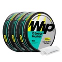 Wip Energy Pouches, Sugar Free Blend with 200 MG Natural Caffeine, B Vitamins, Minerals & L Theanine for Energy Support, Pre Workout for Active Lifestyles, Mint, 3 Cans, 15 Pouches per can