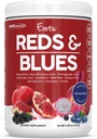 PE Science Reds & Blues Superfoods Toz, 30 Hizmet, Myo-Inositol Supplement, Beet Root Toz, Pomegranate ve Acai Ekstraksiyon, Freeze-Dried Antioksit