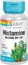SOLARAY Histamine Mod SP-33 | Herbal Mix w/Cell Salt Nutrients for Health Histamine Response Support | Non-GMO & Vegan | 50 Serv | 100 VegCaps