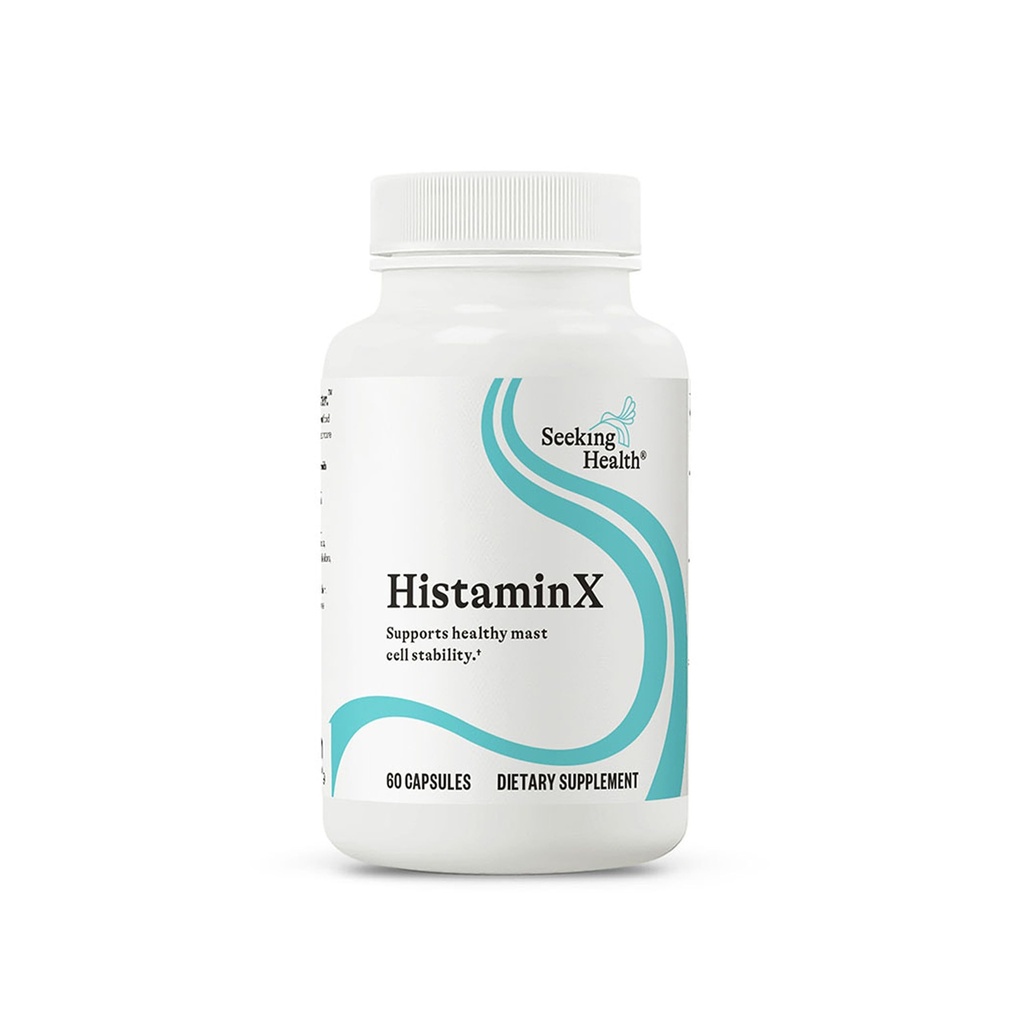 Αναζήτηση Υγείας HistaminX - Συμπλήρωμα με Bromelain & Flavonoids - Formula Aids Healthy Swelling Responses & Seasonal Comfort - Υποστήριξη ανοσοποιητικού συστήματος με Αντιοξειδωτικά - 60 Κάψουλες