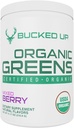 Greens Superfood Toz Karma Berry | 8 En Temel Karma Yeşiller | Onaylanmış 100% Organik | Chlorella, Spinach, Kale, Spirulina, Alfalfa, Broccoli, Buğday Grass, & Barley Grass | 30 SERV | 11.17 OZ