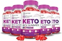 Justified Laboratories (5Pack Ripped Results Keto ACV Gummies Extreme 2000MG Ripped Results Keto Gummies Apple Cider Vinegar Formulated with Pomegranate Beet Juice B12 Vegan Non GMO 300 Gummys