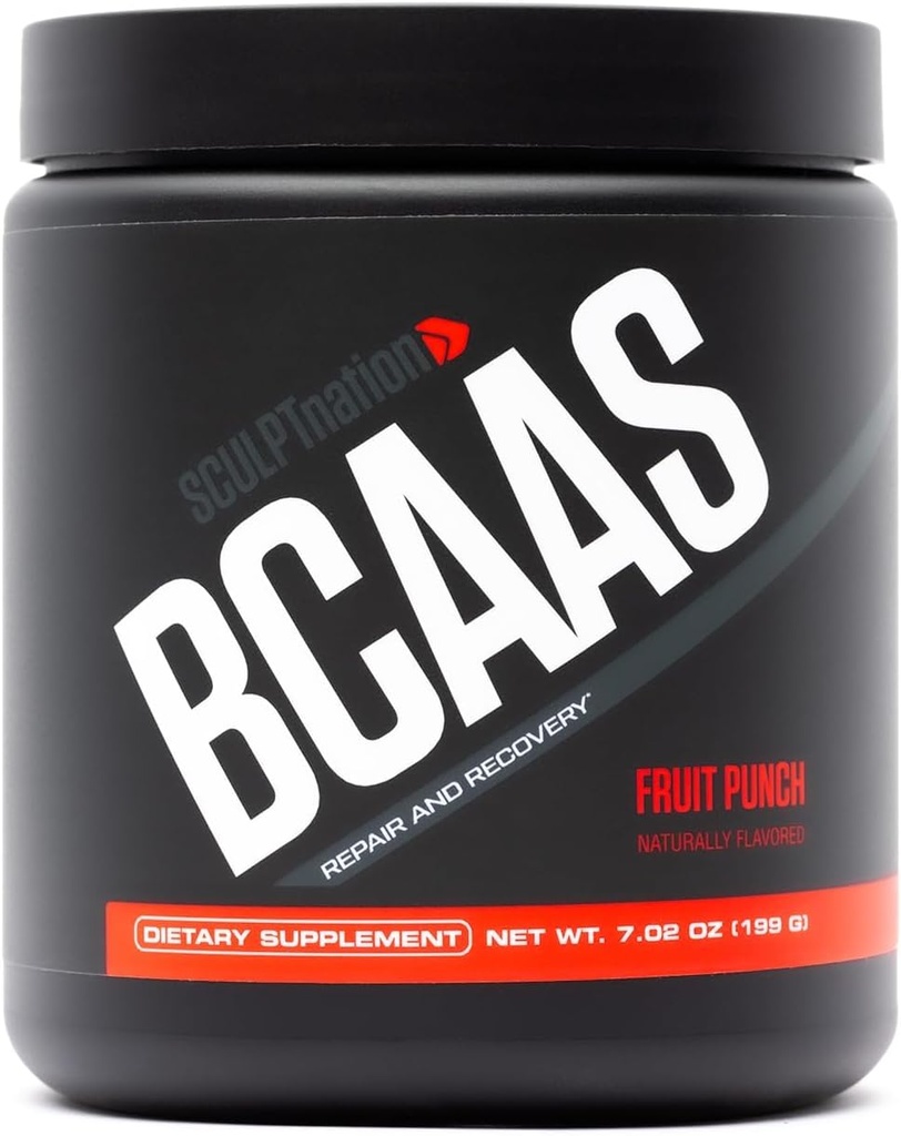 Sculpt Nation by Voloed BCAA Toz - Güçlü Amino Asitler Kurtarmayı Desteklemek ve Endurance, Branch Zinciri Temel Amino Asitleri, Meyve Zed - 30 Hizmet