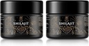 Fulvic Acid & Trace Minerals ile Shilajit, Original Sibirya Shilajit Pure ile 85+ Humic Acid Supplement for Energy & Immune System - 100 Service / 50g (2 Pack), Gel