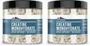 Earthborn Elements Creatine Monohydrate 200 Κάψουλες, Καθαρά & Μη αραιωμένα, Χωρίς Πρόσθετα (Pack of 2)