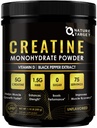 Kadınlar ve Erkekler için Kromatine Monohidrat, Performansı ve Güçlüliği Geliştirmek için Erkekler-Kadınlar için Kreatif Toz, Destek Kas Büyümesi ve Workout Recovery, 6.5g per Services, 75 Servisler