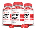 (3 Pack) Blast Off Keto ACV Gummies Advanced Formula 1000MG Blast Keto Gummies Apple Cider Vinegar Formulated with Ρόδι σε σκόνη χυμού τεύτλων B12 Vegan Non GMO 180 Gummys