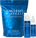 Antik Minerals Bath Magnezyum Flakes - Magnezyum Yağı ve Magnezyum Lotion - Pure True Zechstein Chloride