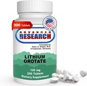 Dr. Hans Nieper Lithium Orotate Tablets, 200 Count