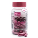 Collagen & Biotin Complex – 3000 mcg Biotin, 600 mg Collagen Peptides, 200 mg Hydrolyzed Keratin – Supports Healthy Hair, Skin & Nails – 60 Softgels