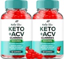 Keto Raw ACV Gummies συμπλήρωμα – KetoRaw + ACV Gummies Apple Cider Vinegar 1000MG, Keto-Raw Gummies Κριτικές, Βιταμίνη B12 (2 Pack - 120 Gummies)
