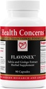 Ανησυχίες για την υγεία Flavonex - Φυσική κυκλοφορία αίματος & Συμπληρώματα για την υγεία του εγκεφάλου - 90 κάψουλες
