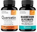 Sandhu'nun Quercetin & Glycinate Komplek Kapsülleri | Destekler Immune, Kas Health & Quality Sleep