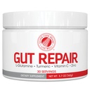 Silver Fern Gut Tamir - Digestive Health Supplement Toz - L-Glutamine, Curcumin, çinko & Ascorbik Asit (1 Tub - 30 Hizmet)