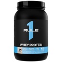 Rule 1 Proteins Whey Protein – 24g Fast-Acting Protein from All-Whey Sources with Naturally Occurring EAAs & BCAAs for Workout Recovery or Anytime Use (2 Pounds, Cookies & Crème)