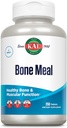 KAL Bone Meal Tabletler, Kalsiyum Tamam w/Magnesium, D3 ve K, Bone Health, Muscle ve Nerve Function Support, Hızlı Disintegration, Gluten Free, Non-GMO, 60-Day Garanti, 125 Serv, 250ct