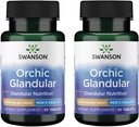 Swanson Orchic Glandular - Erkeklerin Sağlığı 1000 mg 30 Tabs (2 Pack)