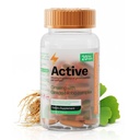 Panax Ginseng & Ginkgo Biloba Supplement – 200 mg Ginseng + 80 mg Ginkgo – Energy & Focus Support- 60 Softgels.