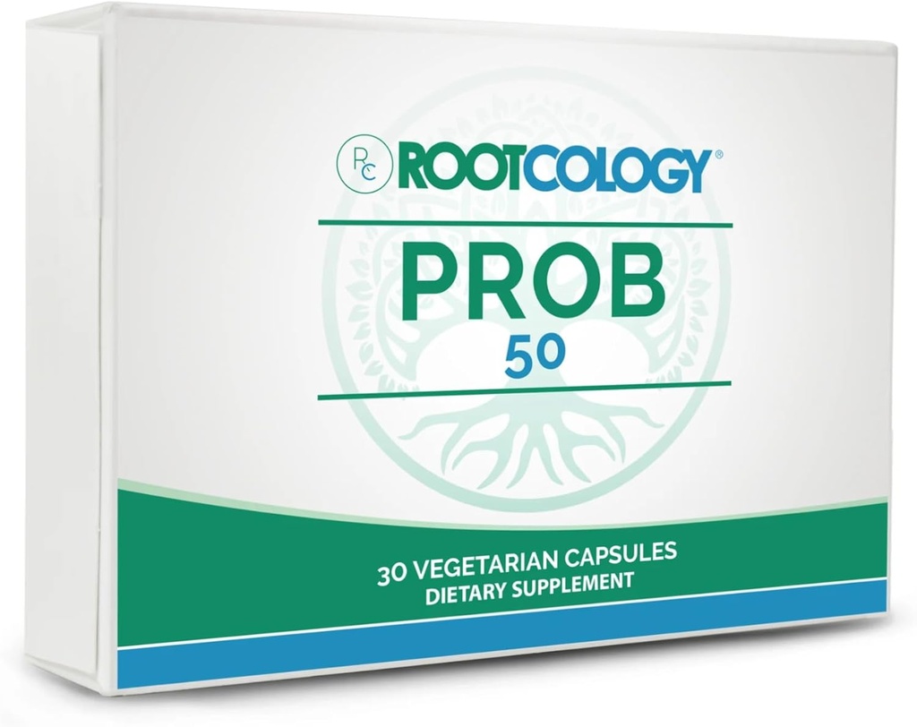 Dr. Izabella Wentz | ProB 50 | 18 Raf-Stable Probiyotik Strains to Support Gut Health and Keep Bowel Regularity with Bifidobacterium, Lactobacillus and More | 30 Vegetarian Capsules