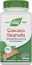 Nature's Way Cascara Sagrada Bark, Occasional Constipation Relief For Yetişkinler and Kids Ages 12+, Supports Regularity*, Non-GMO Project  Valid, 270 mg per Vary)