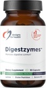 Sağlık Digestzymes için tasarımlar - Gaz ve Bloating Relief için Digestive Enzymes + Betaine, - Pepsin, Ox Bile, Lactase Enzyme & Lipase Enzymes for Digestion (90 Capsules)