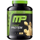 Muscle Pharm Combat Protein Powder, Banana Cream Flavor, Fuels Muscles for Productive Workouts, 5 Protein Sources Including Whey Protein Isolate & Egg Albumin, Gluten Free, 4 lb, 52 Servings