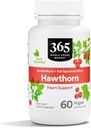 365 by Whole Foods Market, Hawthorn Standardized + Full Spectrum, Heart Support, Vegan Capsules, 60 Count