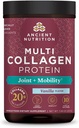Eski Beslenme Kolajn Toz Proteini, Multi Collagen protein Toz Ortak + Hareketliliği, 20 Hizmet, Post Workout için Hydrolyzed Collagen Peptides ile Ortak Supplement, 7.48oz