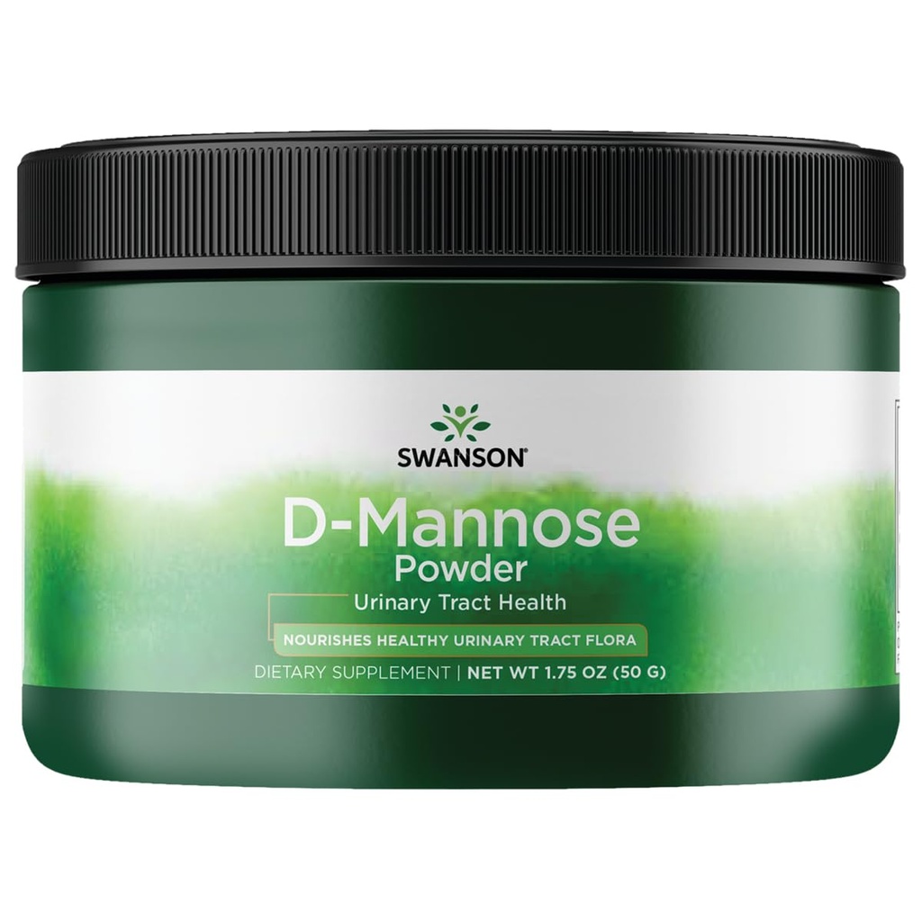 Swanson D-Mannose Powder 1.75 Ounce (50 g) Pwdr