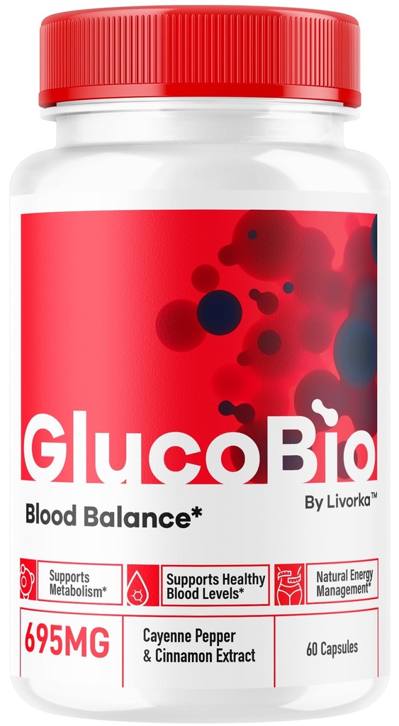 GlucoBio Capsules - Official Gluco Bio Advanced Formula Support Pills - Maximum Strength, Natural Gluco Bio Supplement Vitamin for Overall Health & Wellness Reviews, 60 Capsules for 1 Months