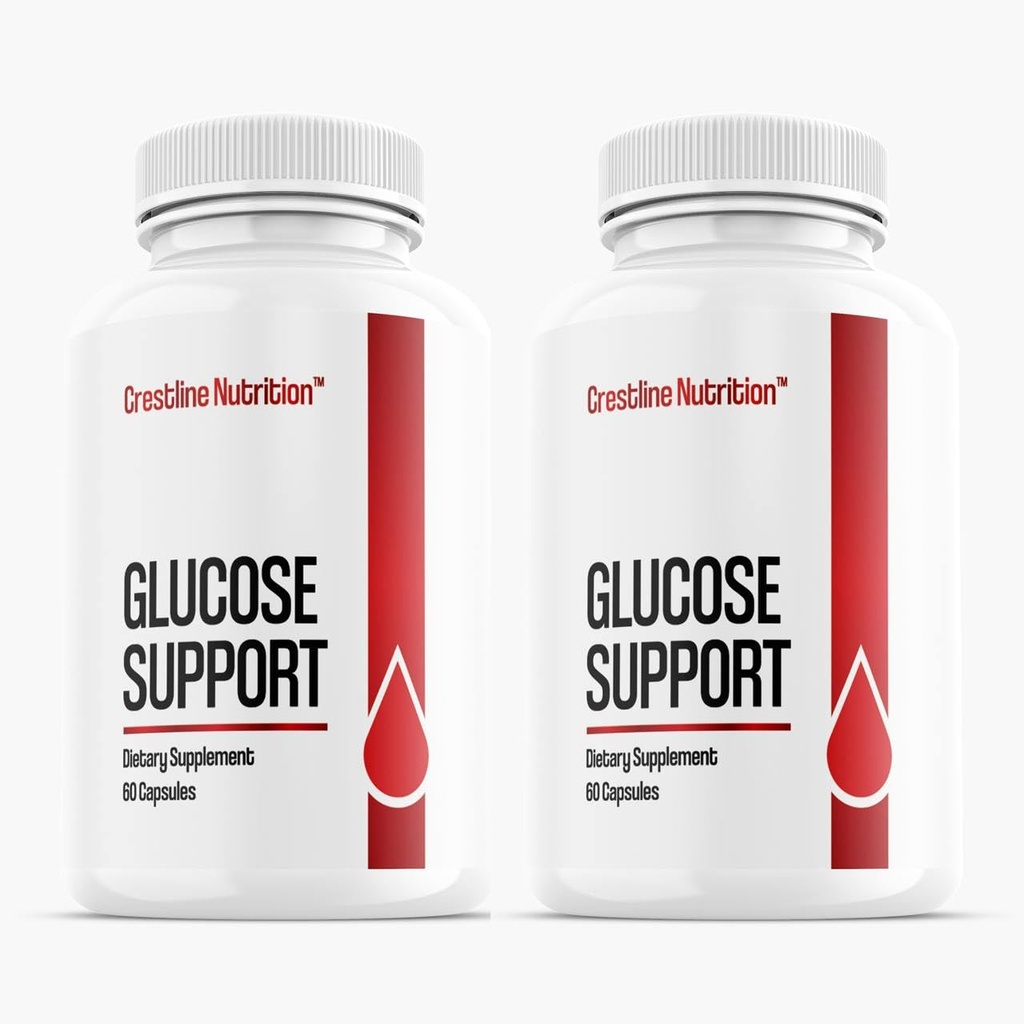 Glucose Support Capsules 2Pack – Natural Formula to Help Maintain Health, Promote Energy Balance, and Support Overall Wellness