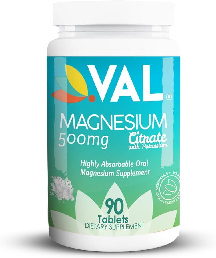 VAL Magnezyum Citrate + B6 + Pyum, 90 Tablet