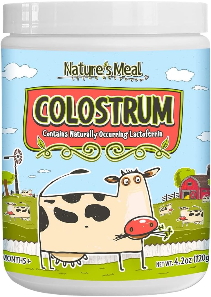 Immune Support for Kids - Colostrum Toz, Natural Super Food with Lactoferrin, IgG ve PRPS 4.2 oz.30 6 Ay+